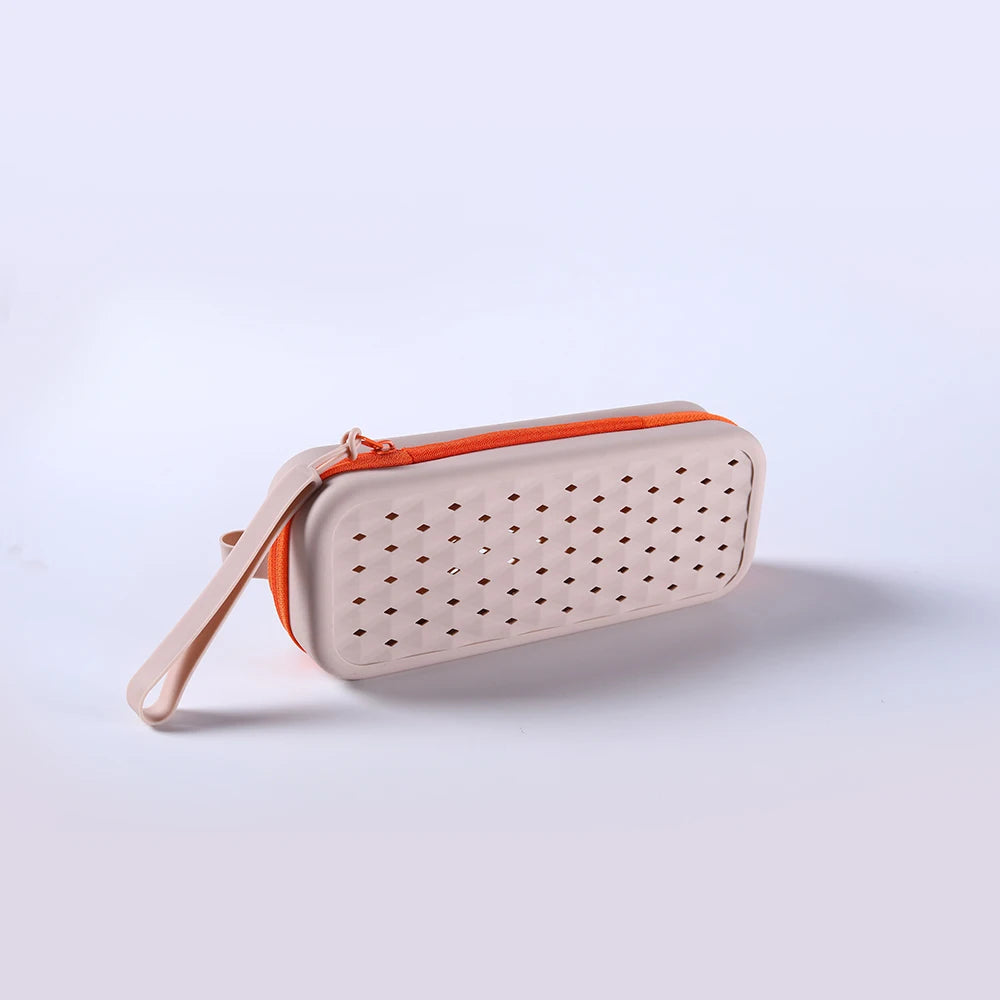 Eyeglasses Storage Protector Silicone Swimming Bag Soft Eyeglasses Case Swimming Gear Breathable Eyeglasses Protective Case F