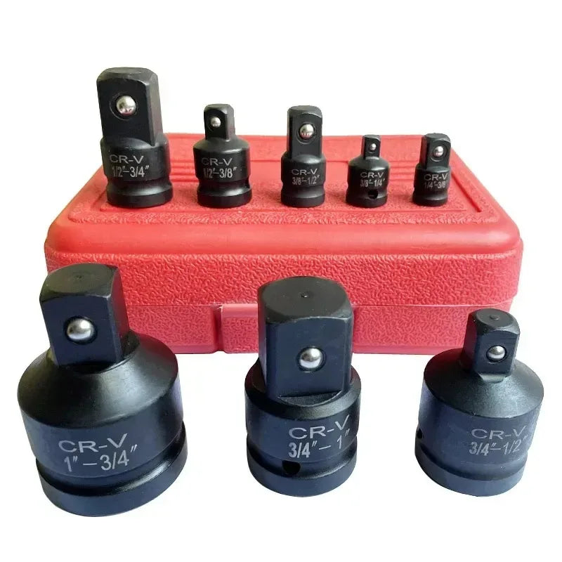 Professionell Hylsadapter Set - 4/6/8/10 Delar Impact Socket Wrench Adapter