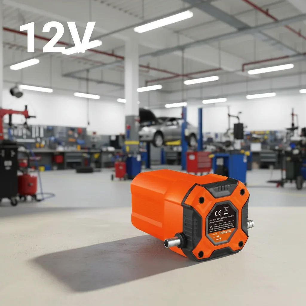 Elektrisk Oljepump 12V - Professionell Oljeabsorbering för Bil & Motorcykel