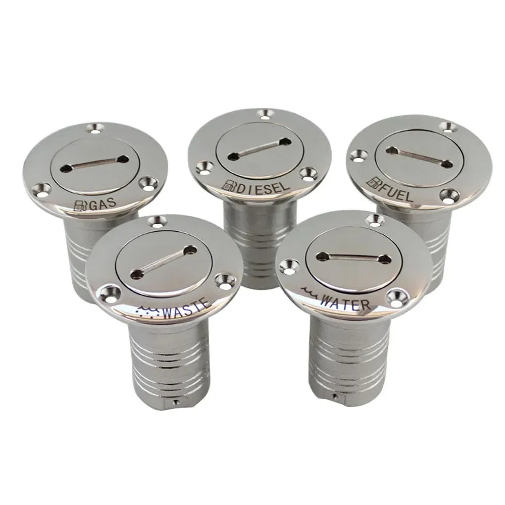 Dackpåfyllning Båt 38/50mm 316 Rostfritt Stål | Bränsle Vatten Diesel