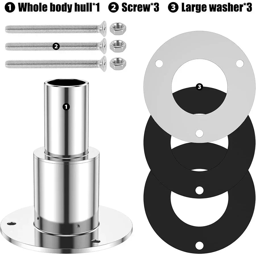 24mm Rostfritt Stål Genomföring för Dieselvärmare - Båt & Marin