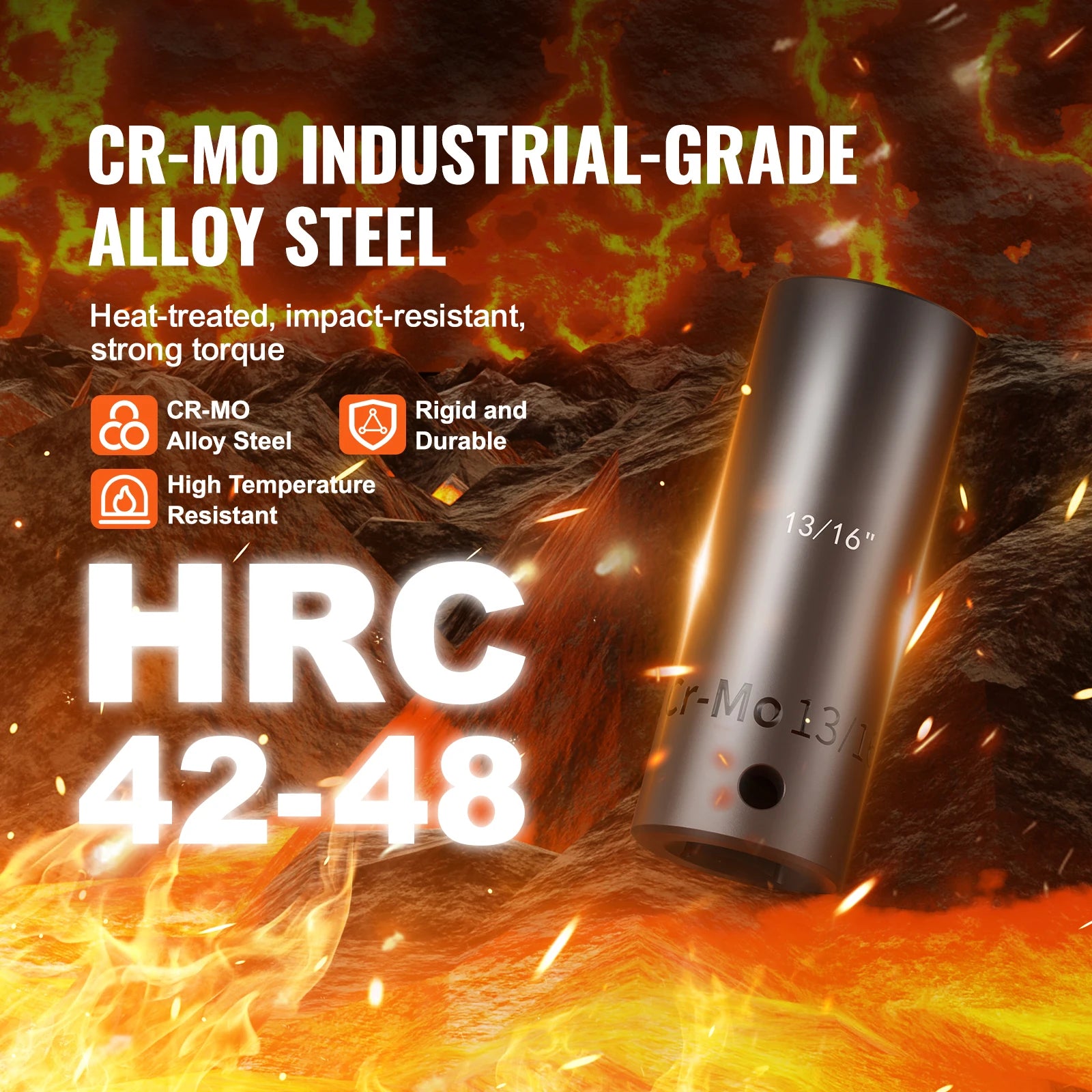 Hylssats för Slagdragare - Professionell Verktygsset