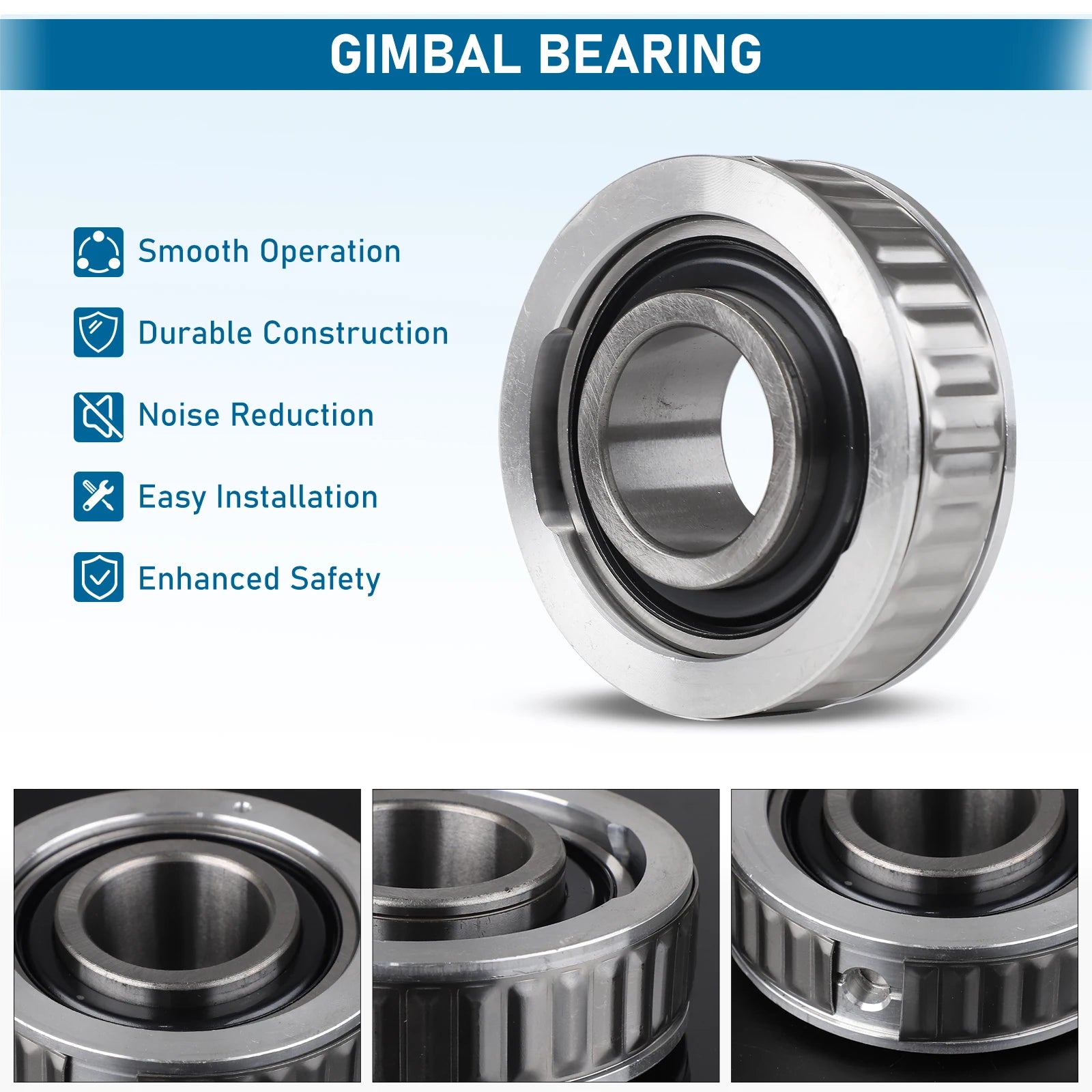 Bellows Reparationskit med Gimballager för Mercruiser Alpha One Gen II