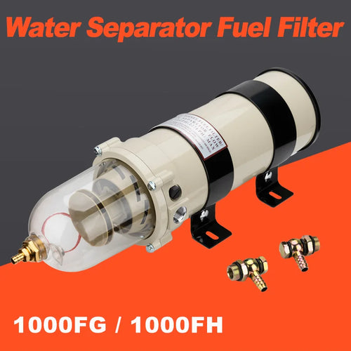 1000FH Dieselbränslefilter Marin Vatten-Separator 180GPH för Båt, Lastbil & Dieselmotorer vit Poland