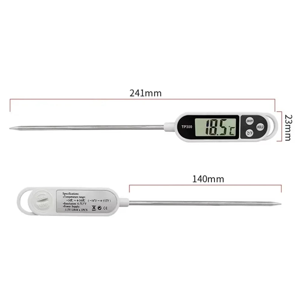 Digital Kitchen Food Thermometer TP300 Water Oil Thermometer for Meat Cooking Food Probe BBQ Electronic Oven Kitchen Tools