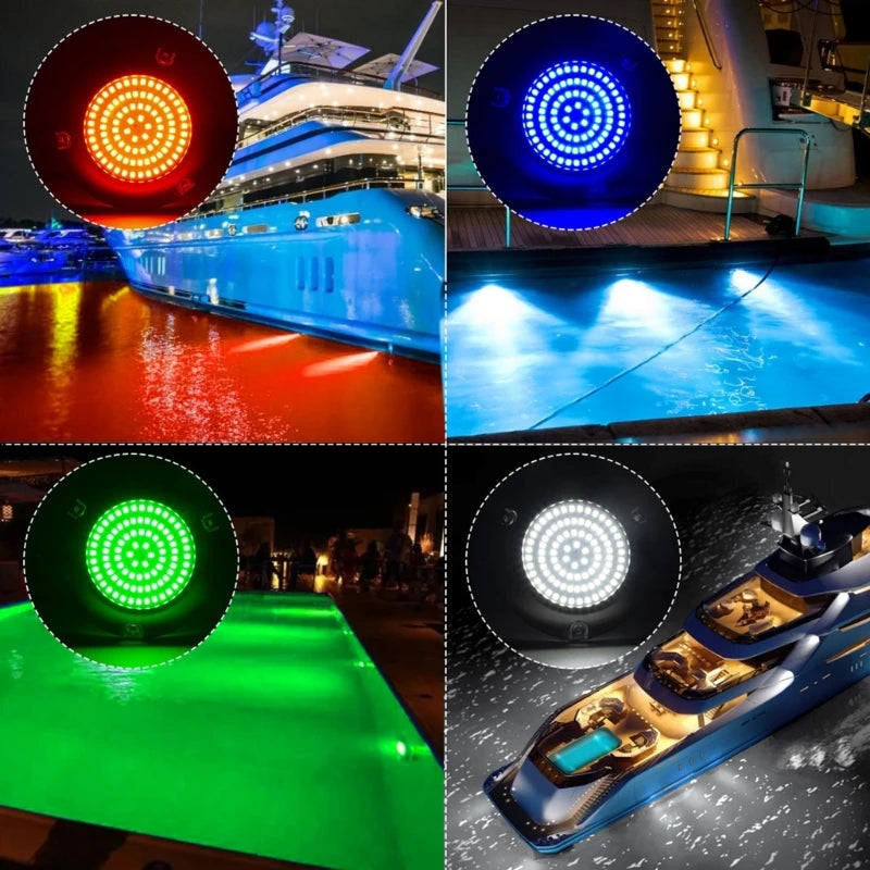 Premium LED Navigationsbelysning för Båt - 90 LED Akterspegel Lampa