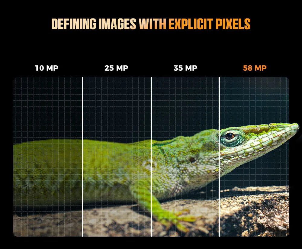 Nattsynskikare - 3.99" Skärm, 5000mAh, 5x Zoom