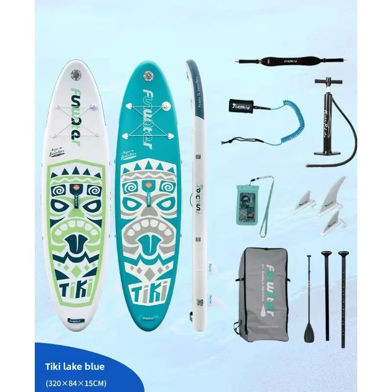 SUP Uppblåsbar Paddelbräda – Komplett Set för Vuxna