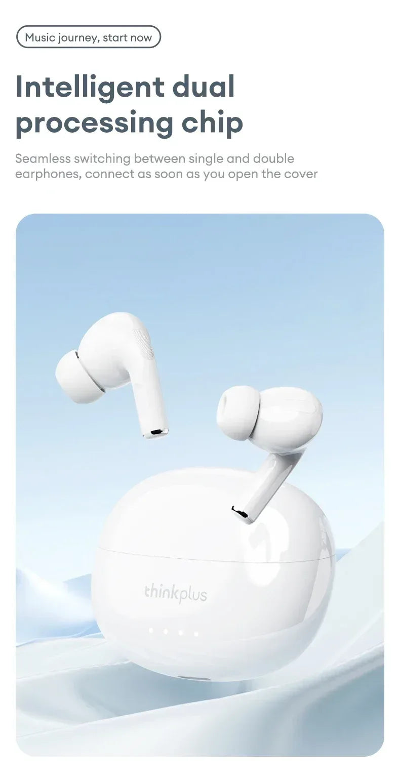 Lenovo LP5 PRO Trådlösa Bluetooth 5.4 Hörlurar - TWS HiFi Gaming Earbuds