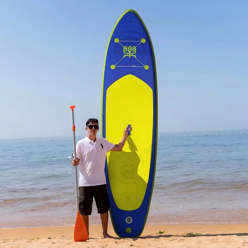 FunWater Uppblåsbar SUP Board - Stand Up Paddling Board för Vattensport