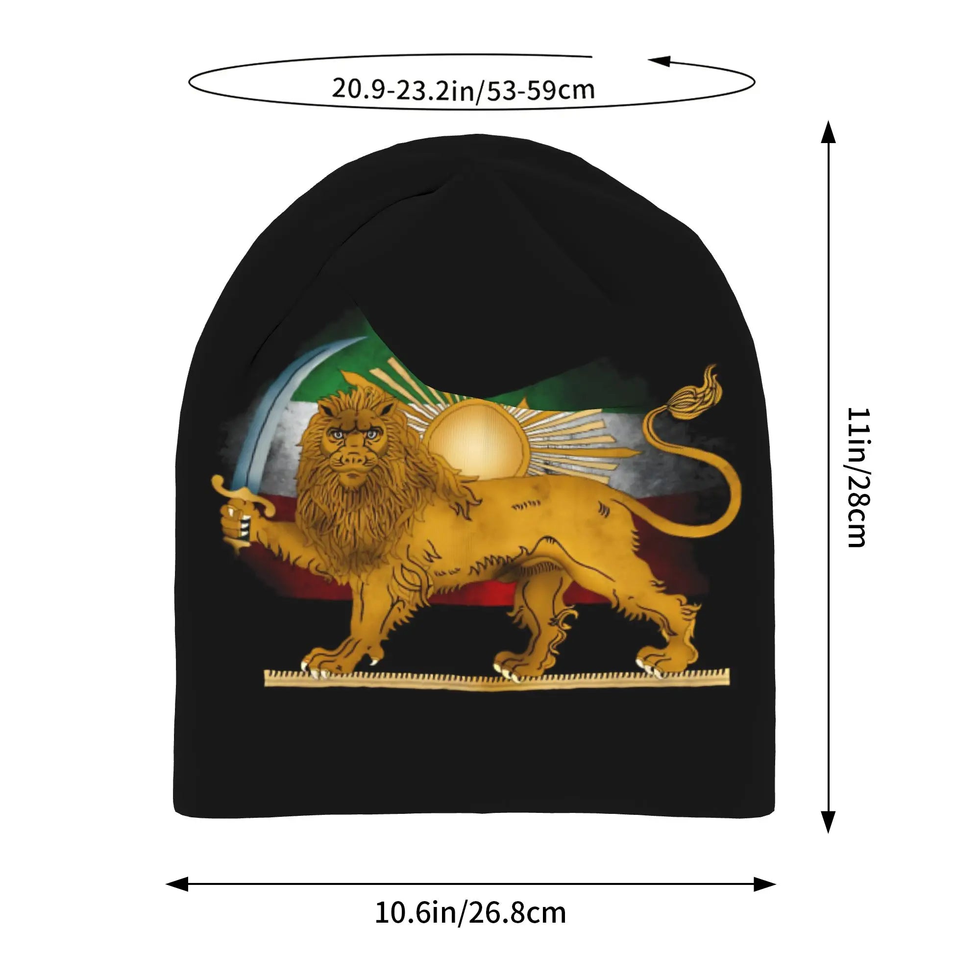 Lejon & Sol Vintage Beanie Unisex Varm