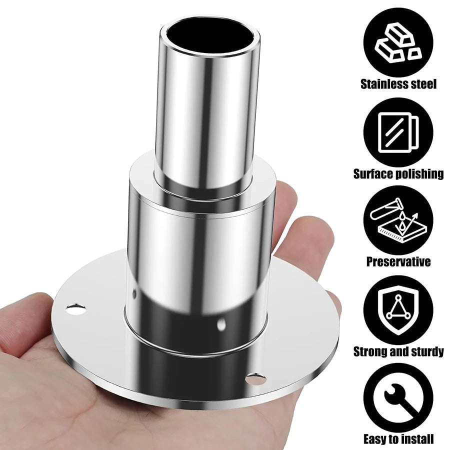 Premium 24mm Rostfritt Stål 316 Avgasgenomföring - Dieselvärmare Båt & Fordon