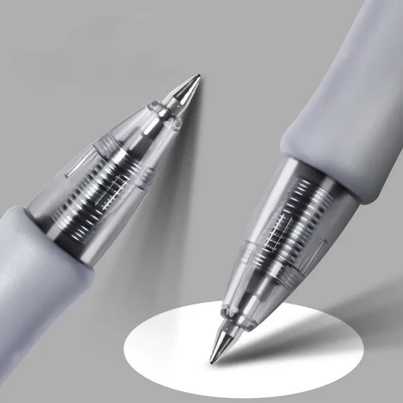 13/30pcs Retractable Gel Pens Set Black/Red/Blue Ink Ballpoint for Writing Refills Office Accessories School Supplies Stationer