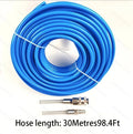 Luftkompressorslang med Snabbkoppling - Flexibel PU-slang 10/20/30m 30M EU 3-in-1 conn