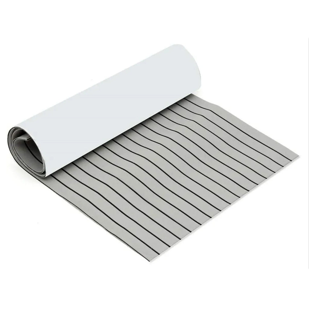 Båtdäck – Halkfri Självhäftande Teakimitation 3000x900x6mm