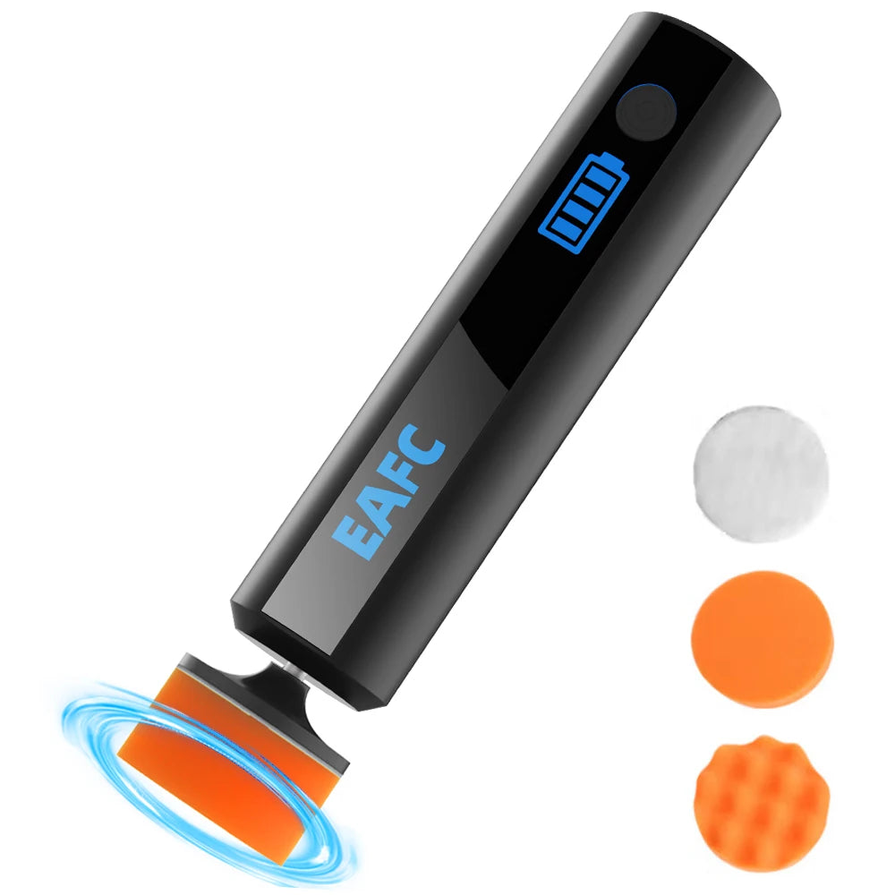Bilpolisher & Vaxmaskin - Professionell Polering för Lackskador Wireless 12V