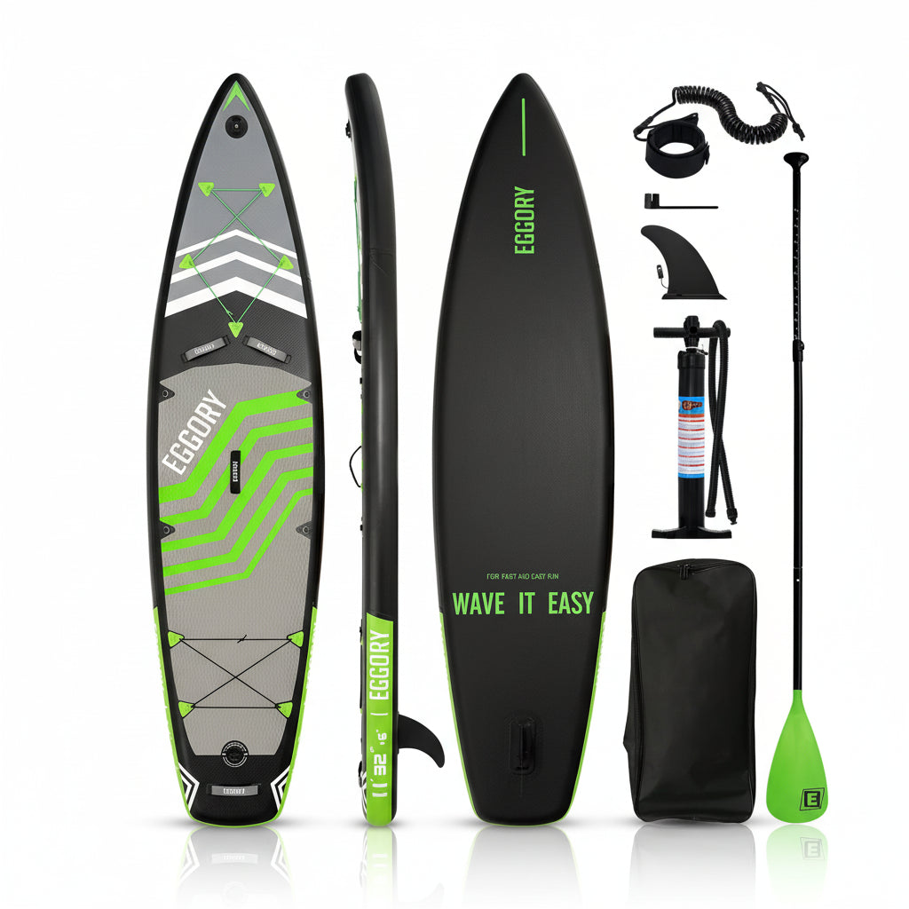 335 cm Uppblåsbar Stand Up Paddle Board 335cm - SUP Set för Vuxna med Kamerafäste 5020730 🇵🇱 Polen (3–6 dagar)