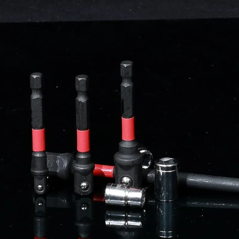 Professionell Hylsadapter Set 1/4" 3/8" 1/2" - Hex Shank för Slagskruvdragare