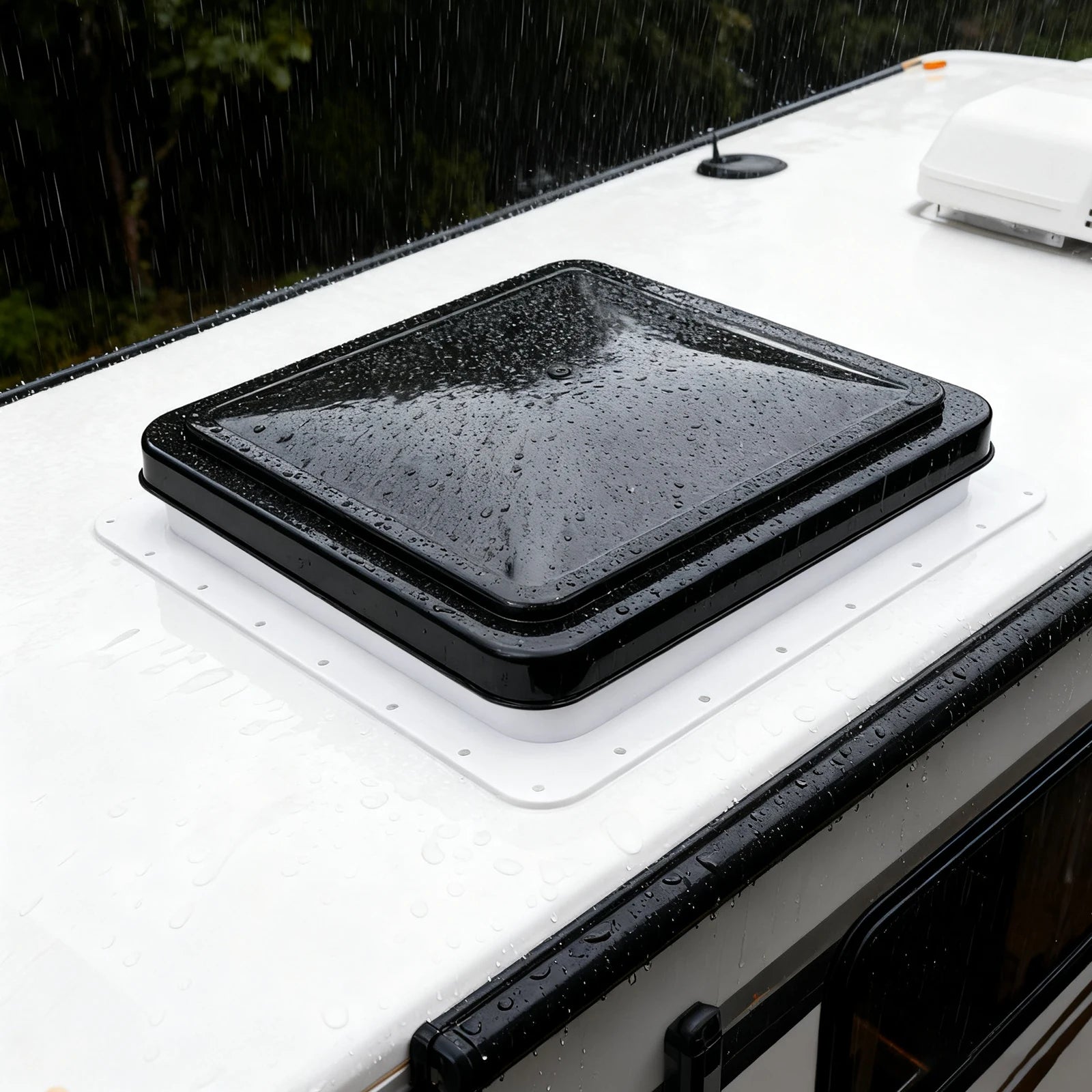 14 inches Caravan Ventilation Skylight| Universal RV Fan Vent Camper Exhaust Fan w/ Screen Window