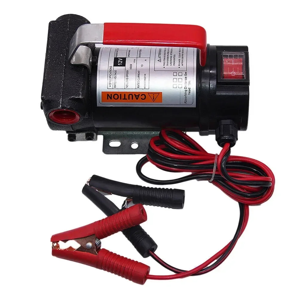 Elektrisk Dieselpump 12V 175W - 40L/min Självansugande Bränslepump