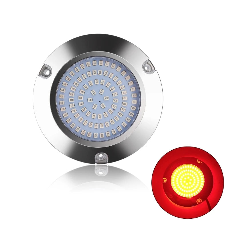 Premium LED Navigationsbelysning för Båt - 90 LED Akterspegel Lampa -1PC-Red