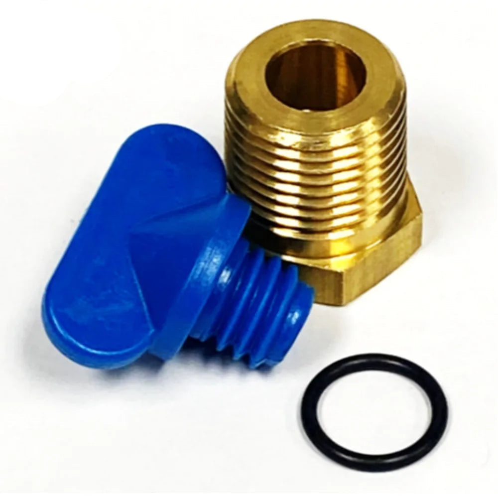 Avgasgrenrör Dräneringspropp Kit för Volvo Penta V6 & V8 - Premium Kvalitet Gold