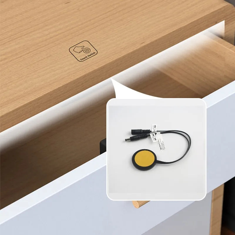 Smart Touch Dimmer Switch DC 12V/24V - LED Skåpbelysning med Sensor | 60W