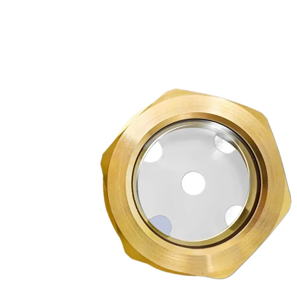 Mässing Oljeglas - Oljenivåindikator M10-M60 BSPP 1/4"-2"