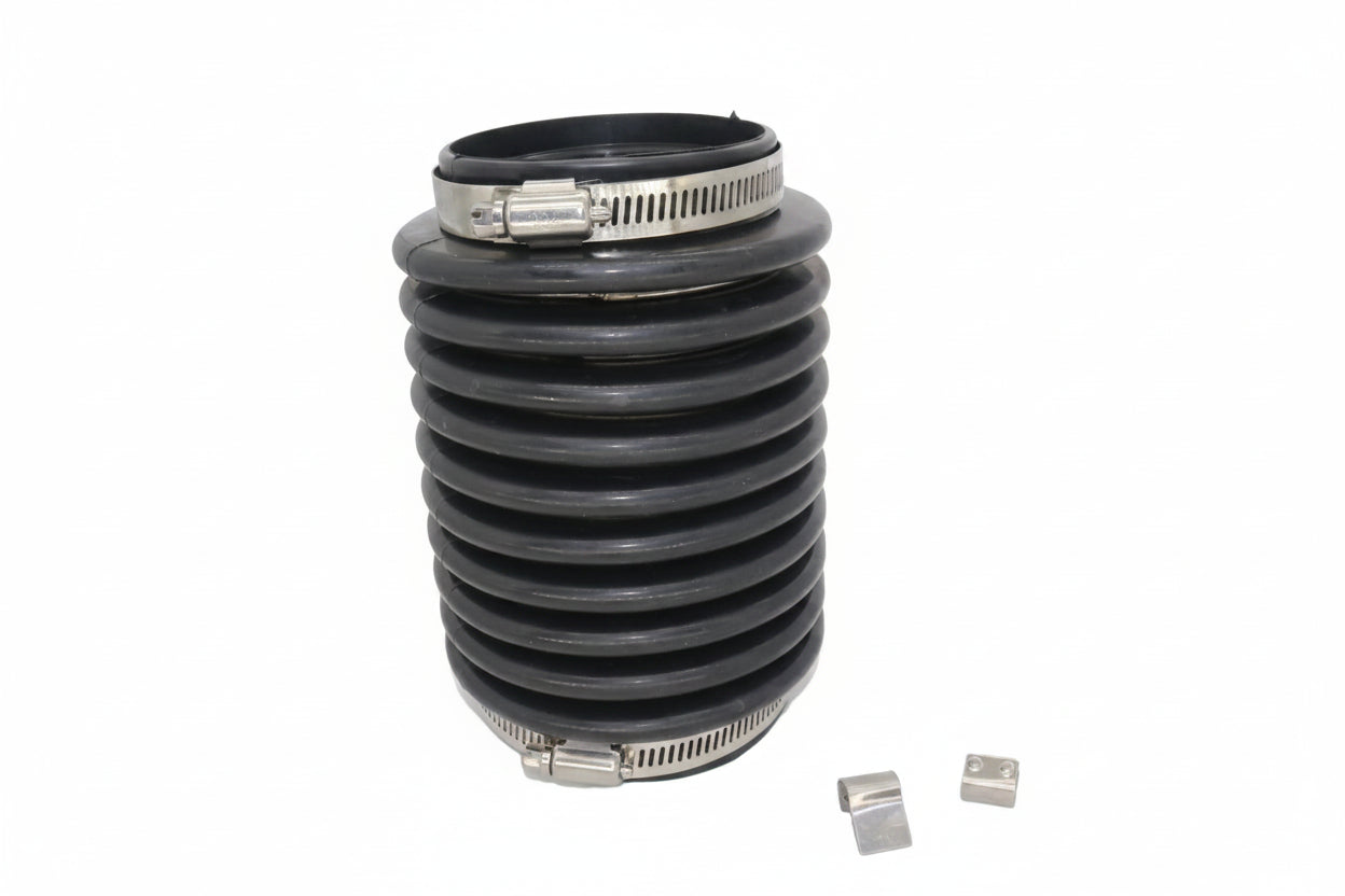 18-2758 Avgasblåsbälgssats kompatibel med Volvo Penta AQ30 AQ120 AQ175 AQ200 KAD42 MD31 MD40 TMD41 Sterndrev 876631 875848