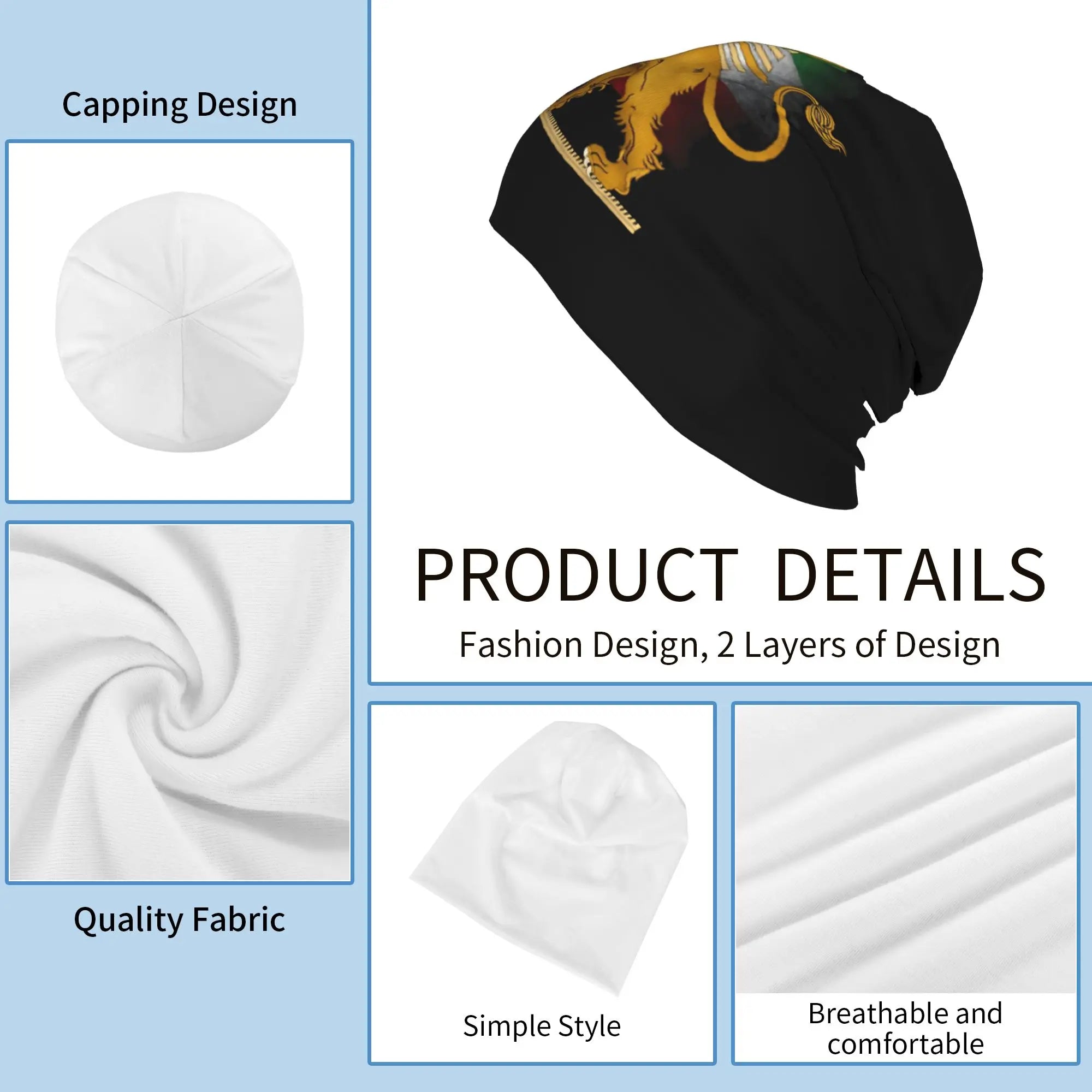 Lejon & Sol Vintage Beanie Unisex Varm