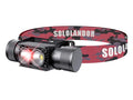 Professionell LED Pannlampa 600lm - Vit & Röd Belysning USB-C Laddbar.
