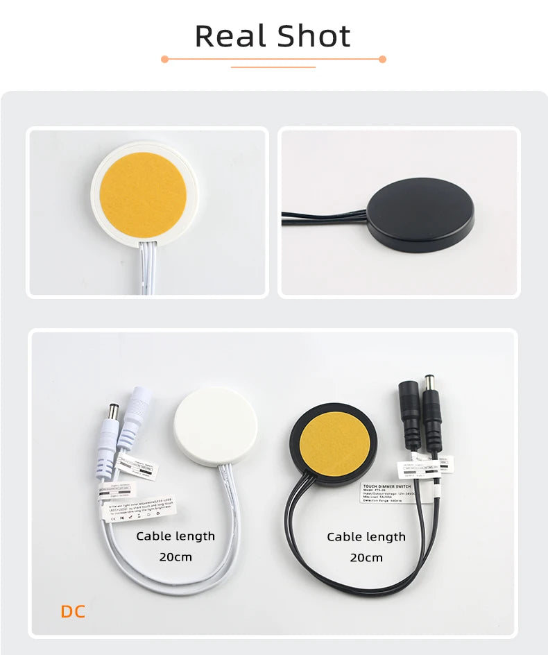 Smart Touch Dimmer Switch DC 12V/24V - LED Skåpbelysning med Sensor | 60W