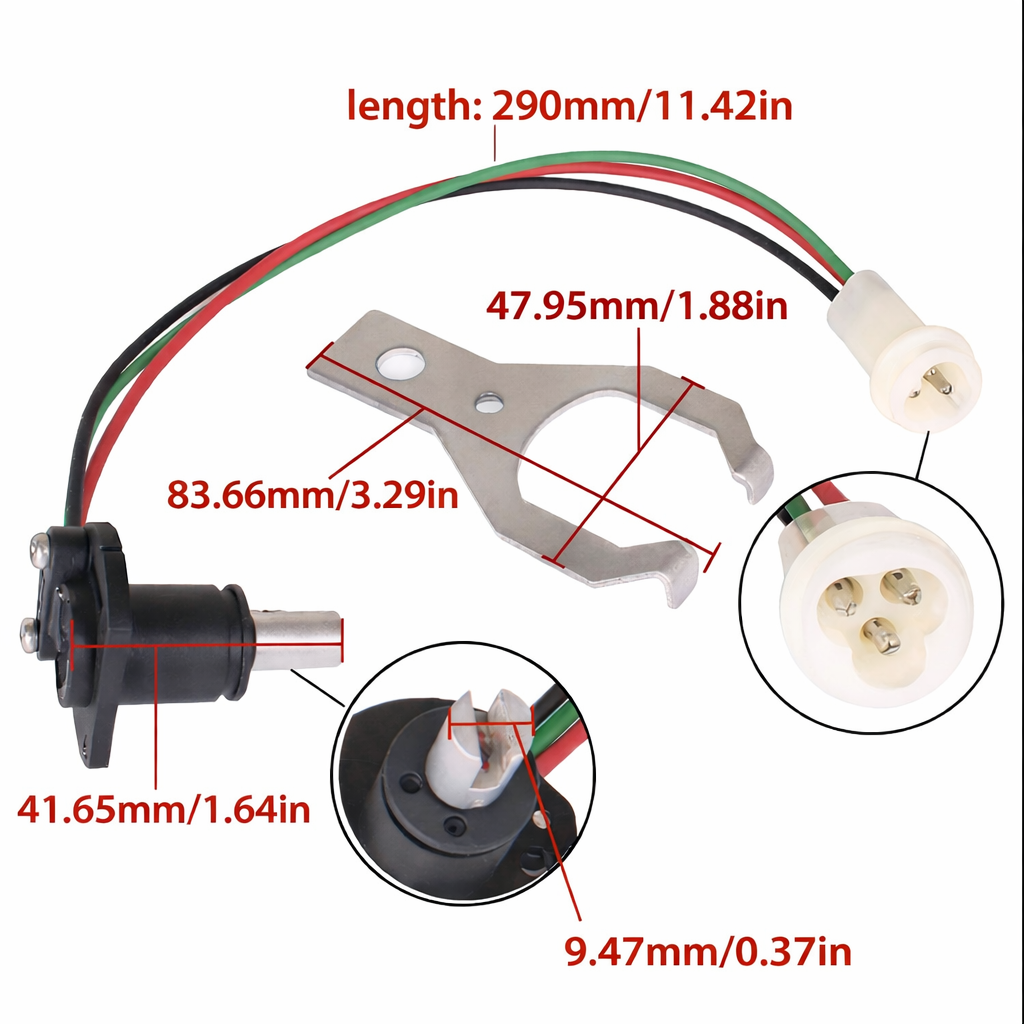 Trim- och Tilt-sensor med fäste för Volvo Penta AD DP SX EF BY LK KAD TAMD