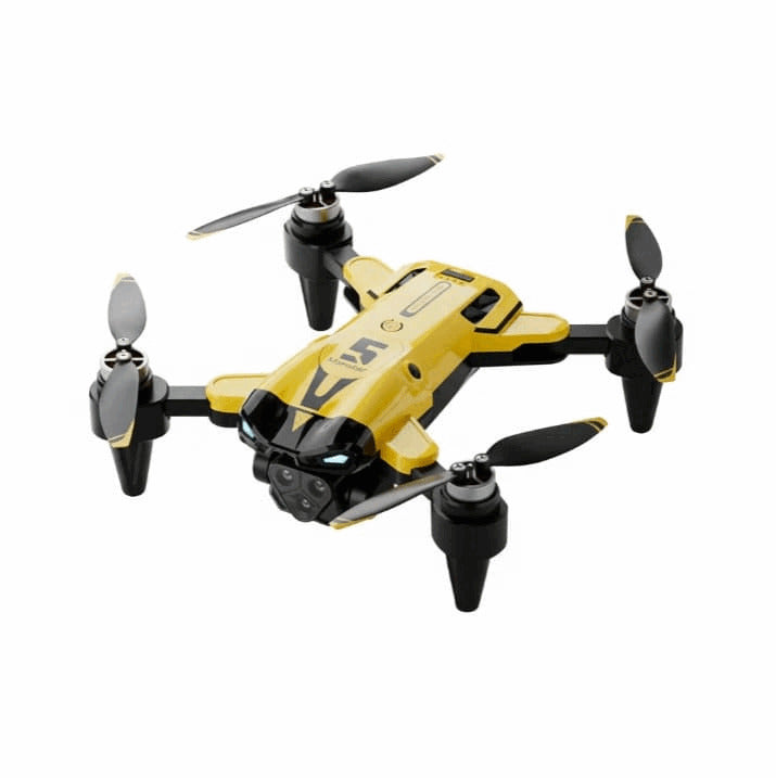 Drönare med HD-Kamera - WiFi FPV Quadcopter för Barn och Nybörjare Gul