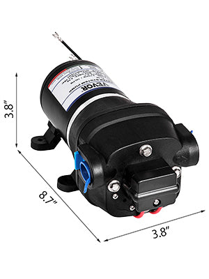 VEVOR 12V Membranvattenpump - Högpresterande Automatisk Pump