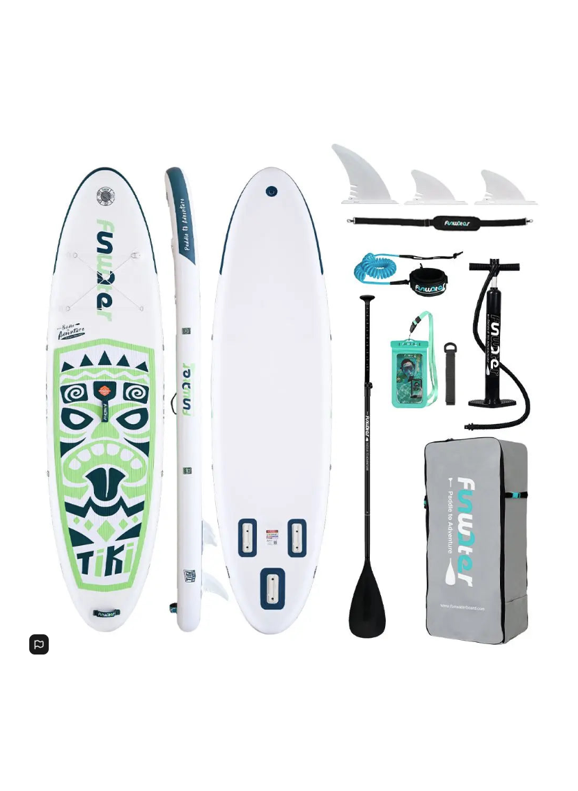SUP Uppblåsbar Paddelbräda – Komplett Set för Vuxna