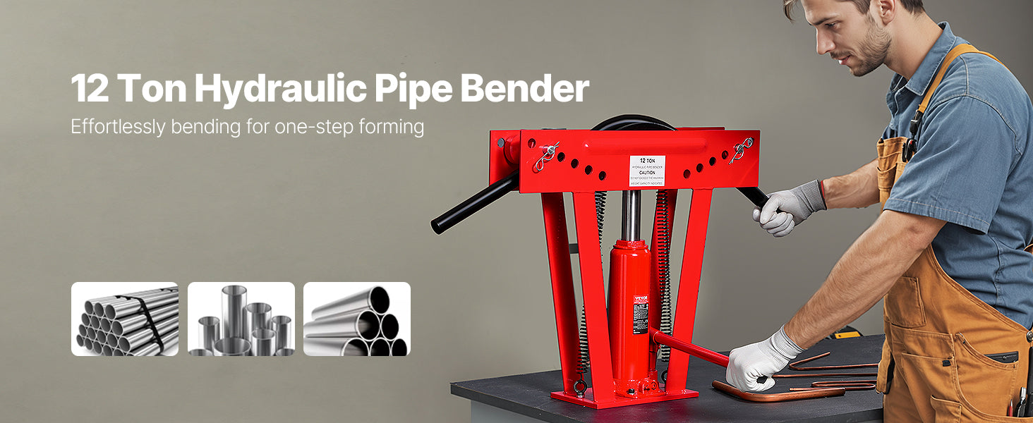 Hydraulic Pipe Bender 12 Ton