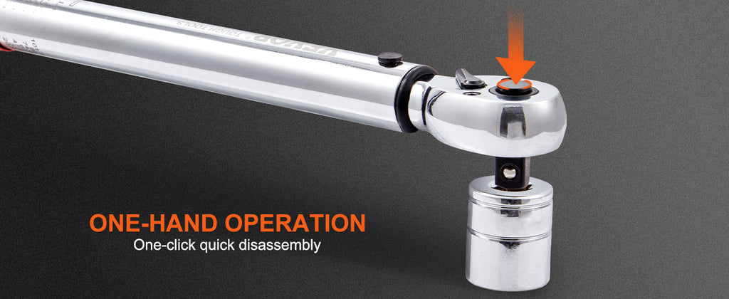 Professionell Momentnyckel Set – Dubbelriktad Justerbar Momentnyckel med Dubbla Skalor