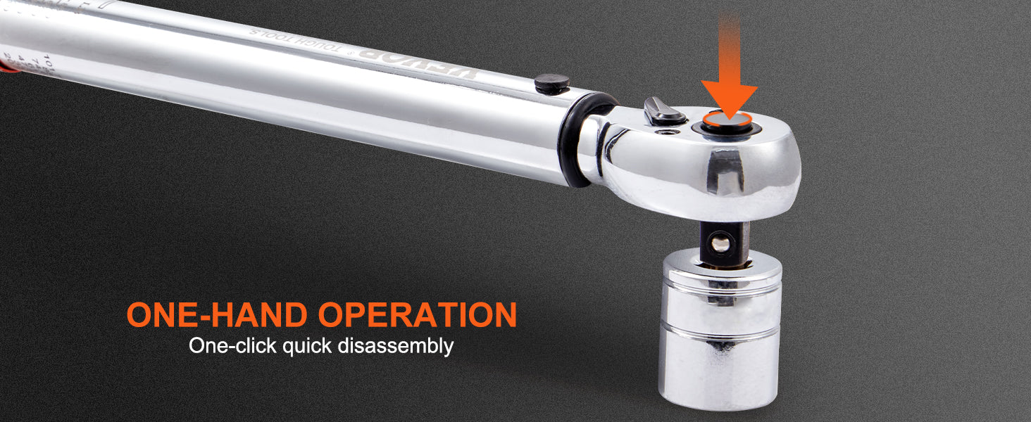 Professionell Momentnyckel Set – Dubbelriktad Justerbar Momentnyckel med Dubbla Skalor